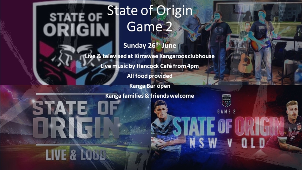 State of Origin Game 2